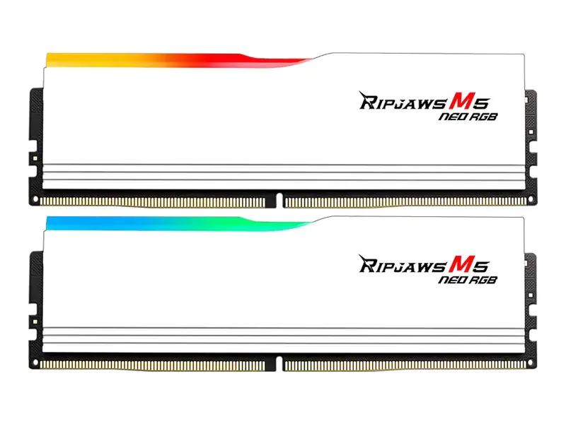 G.Skill D532GB 6000-36 Ripjaws M5 NEO wh K2 GSK (weiß, F5-6000J3636F16GX2-RM5NRW, Ripjaws M5 NEO,