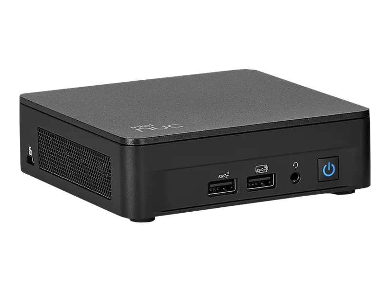 Intel Next Unit of Computing 13 Pro Kit - NUC13ANKi3 - Barebone - Slim Chassis - 1 x Core i3 i3-1315U - RAM 0 GB - UHD Graphics - 1GbE, 2.5GbE, Wi-Fi 6E, Bluetooth 5.3 - WLAN: 802.11a/b/g/n/ac/ax (Wi-Fi 6E), Bluetooth 5.3
