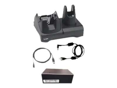 Zebra 2-Slot USB/Charging ShareCradle Kit - Docking Cradle (Anschlußstand) - USB - für Zebra TC8000, TC8000 Premium, TC8000 Standard