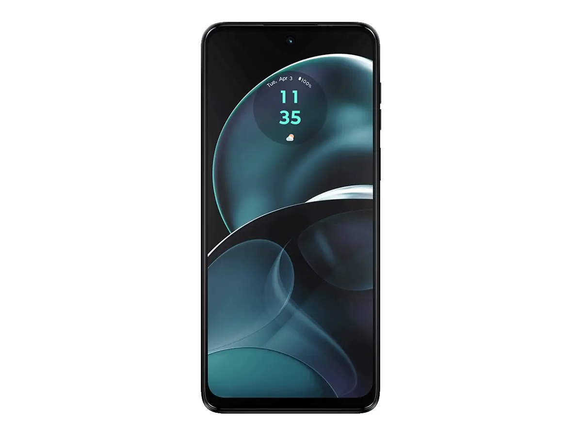 Motorola Moto G14 - 4G Smartphone - Dual-SIM - RAM 4 GB / Interner Speicher 128 GB - microSD slot - LCD-Anzeige - 6.5" - 2400 x 1080 Pixel - 2 x Rückkamera 50 MP, 2 MP - front camera 8 MP - Stahlgrau