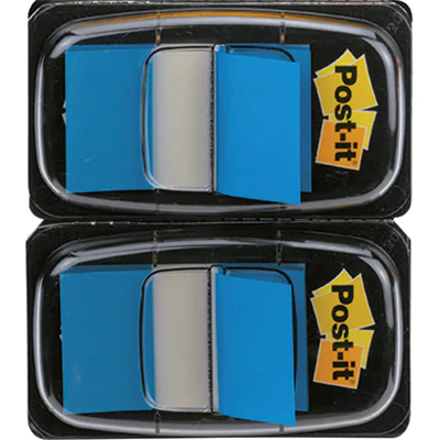 Post-it Haftstreifen Index Standard 680-B2EU 50Blatt blau 2 St./Pack. Post-it Haftstreifen Index Standard 680-B2EU 50Blatt blau 2 St./Pack.