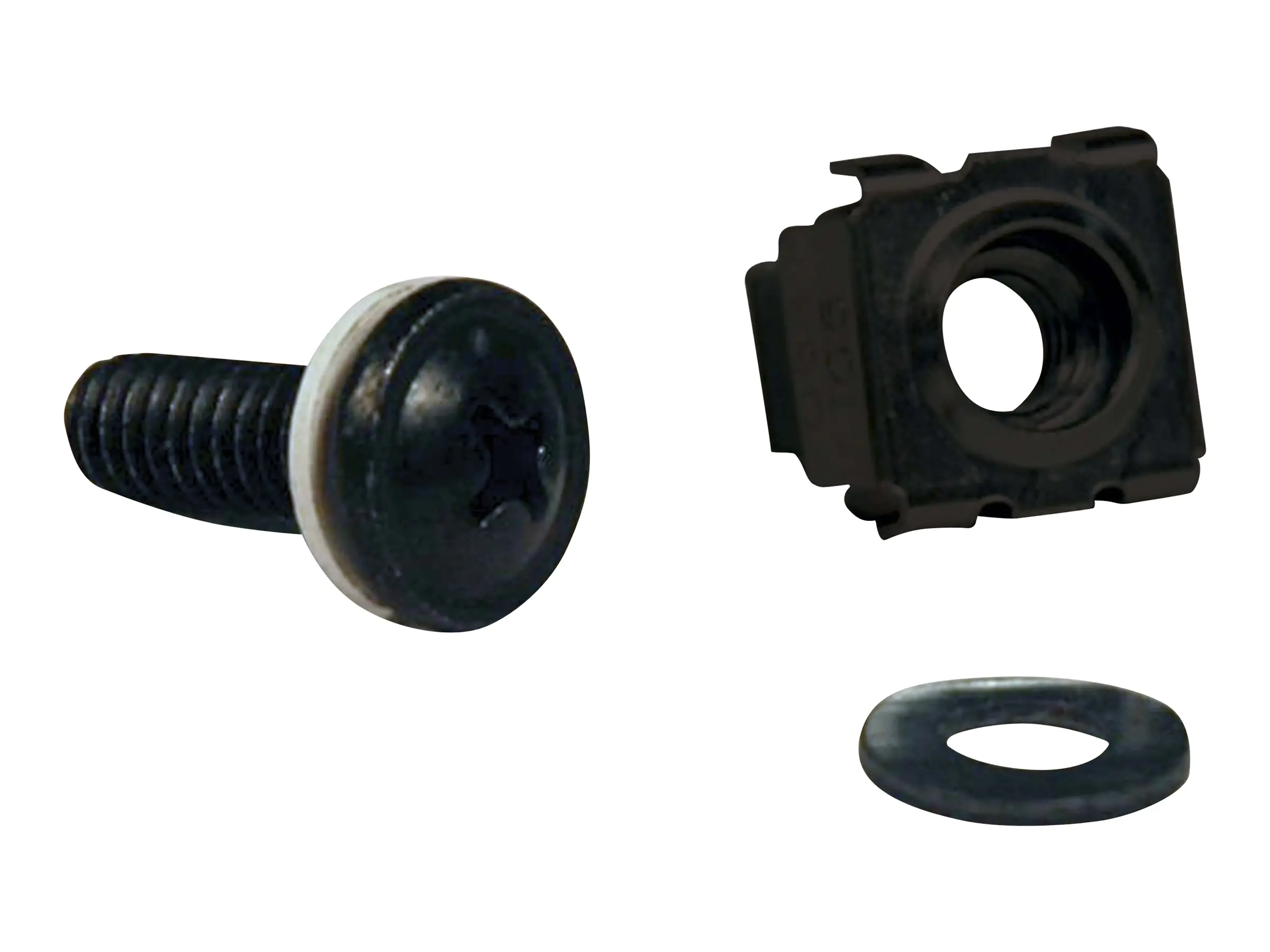 Tripp Lite Rack Enclosure Cabinet Square Hole Hardware Kit Screws, Washers - Schrauben, Muttern und Unterlegscheiben für Rack