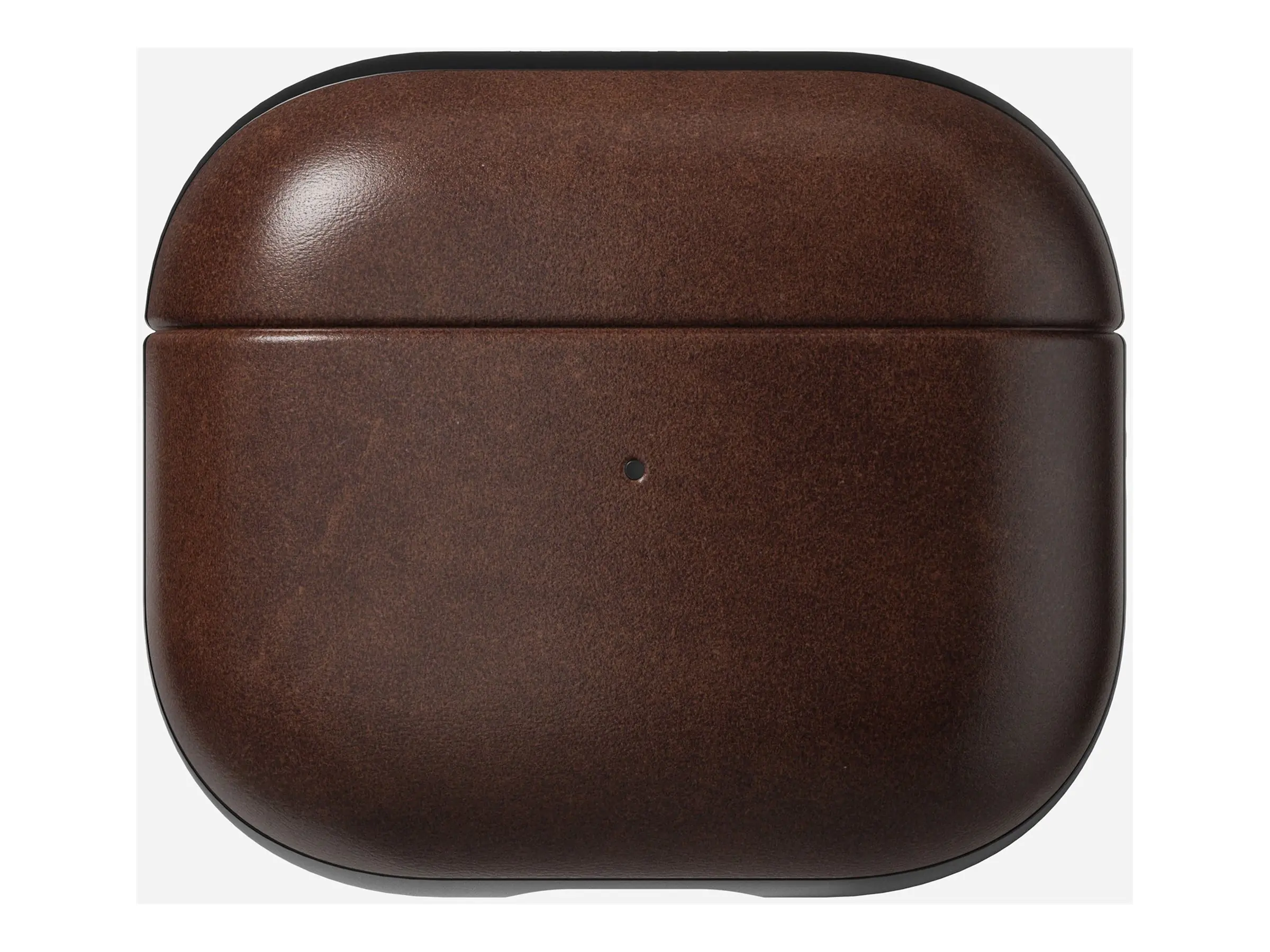 Nomad Modern - Tasche für kabelloses Earbud-Ladegehäuse - Horween-Leder, Polycarbonat, thermoplastische Elastomere (TPE) NM01001485