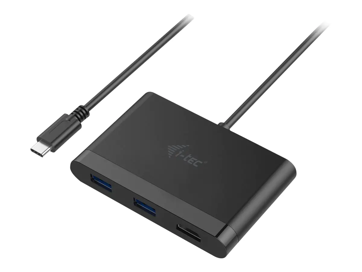 i-Tec USB-C HDMI and USB Adapter with Power Delivery Function - Dockingstation - USB-C / Thunderbolt 3 - HDMI i-Tec USB-C HDMI and USB Adapter with Power Delivery Function - Dockingstation - USB-C / Thunderbolt 3 - HDMI