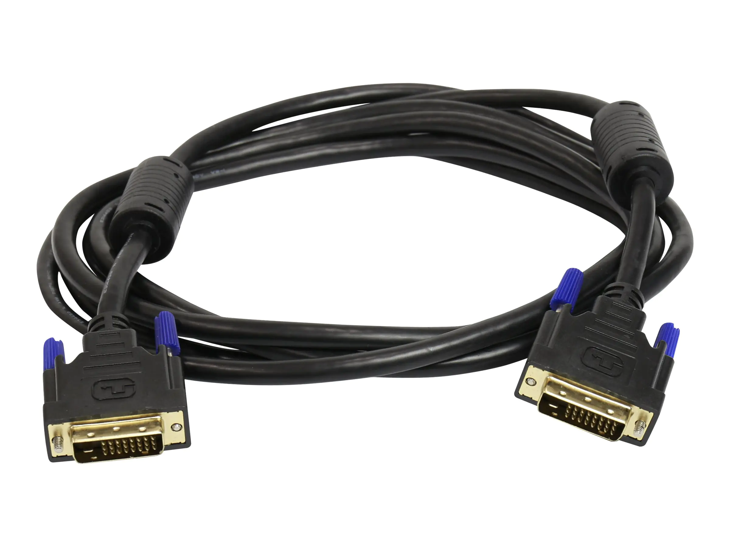 Ergotron - DVI-Kabel - Dual Link - DVI-D (M) zu DVI-D (M) - 3.05 m - geformt - Schwarz - für P/N: 45-353-026