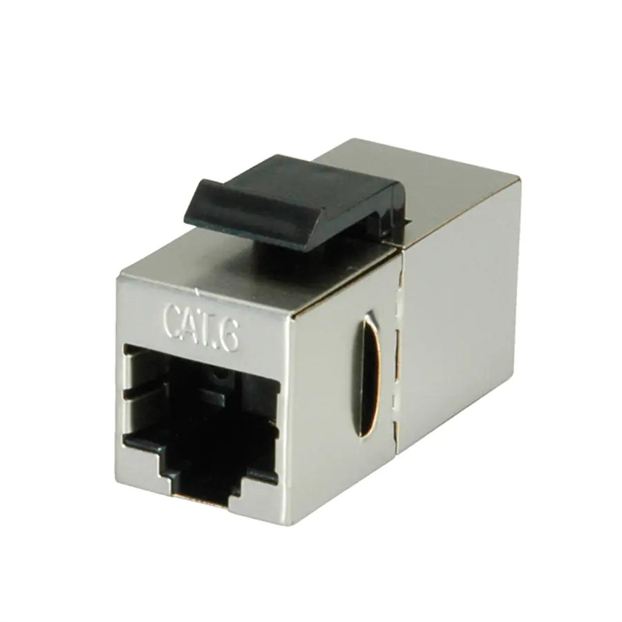 VALUE - Modularer Einschub (Kopplung) - CAT 6e - STP - RJ-45 - Silber VALUE - Modularer Einschub (Kopplung) - CAT 6e - STP - RJ-45 - Silber