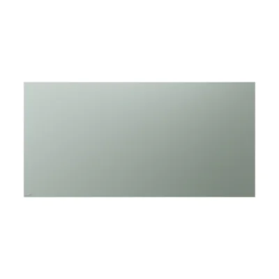 Legamaster Glasboard matte 200 x 100 cm (B x H) Tafel magnethaftend inkl. zwei superstarke Magnete (Ø 20 mm), ein Glasboardmarker edding95 Sicherheitsglas salbeigrün