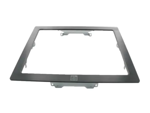 Elo Elo Front-Mount Bezel - Befestigungskit - für Monitor - rostfreier Stahl, Aluminium, Stahl, kaltgewalzter Stahl - Bildschirmgröße: 43.2 cm (17")