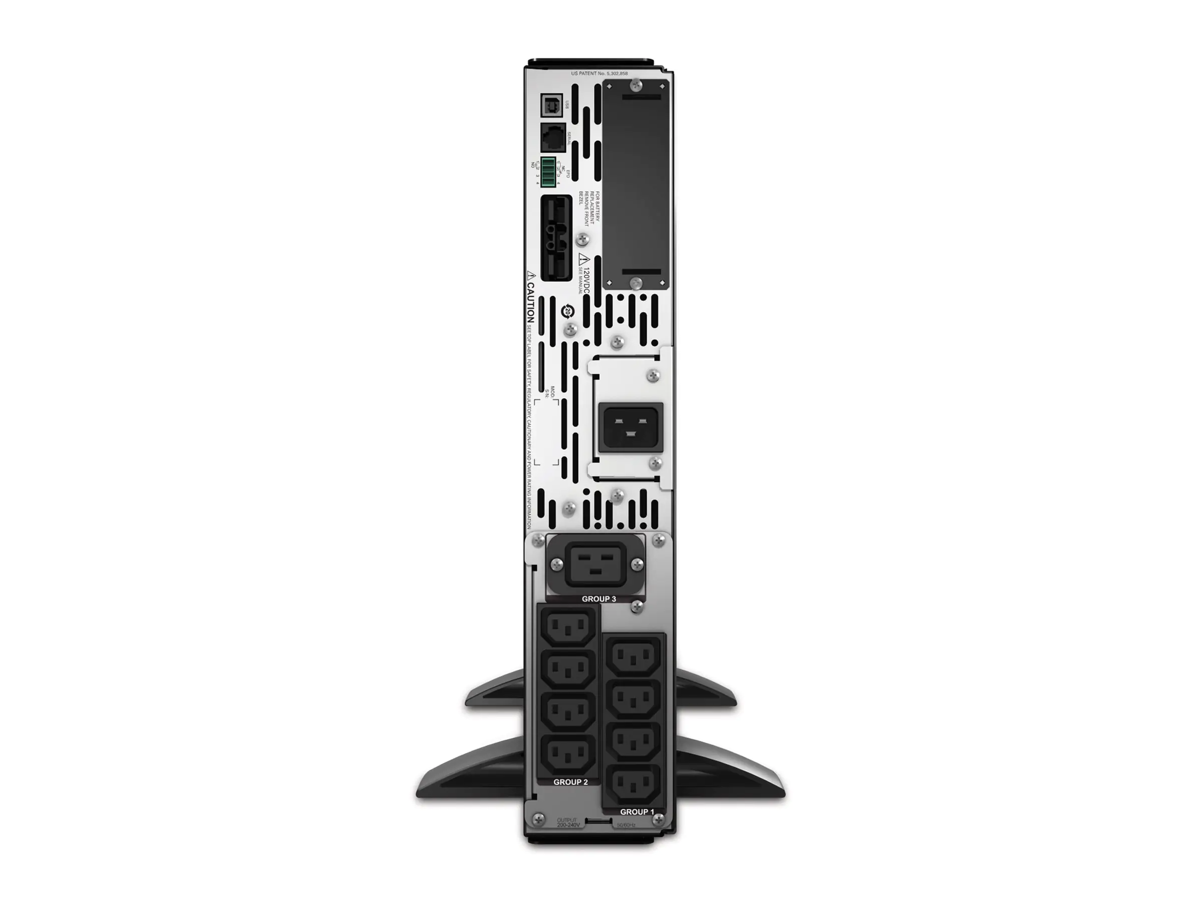 APC Smart-UPS X 3000 Rack/Tower LCD - USV - Wechselstrom 208/230 V SMX3000RMHV2U