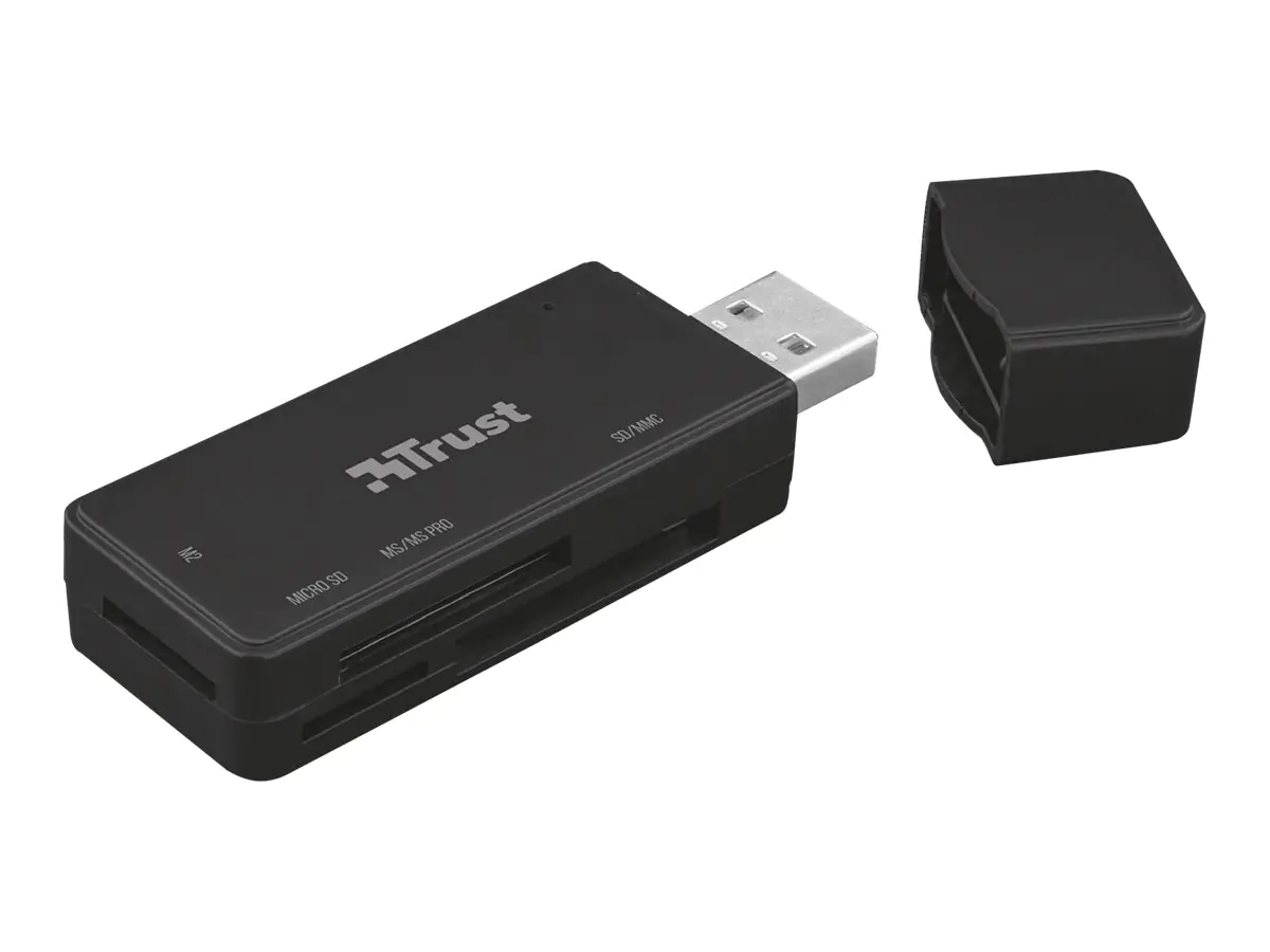 Trust NANGA - Kartenleser (MS, SD, microSD, MS Micro) - USB 3.1 Gen 1 Trust NANGA - Kartenleser (MS, SD, microSD, MS Micro) - USB 3.1 Gen 1