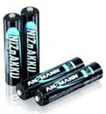 ANSMANN - Batterie 4 x AAA - Nickel-Zink - 550 mAh