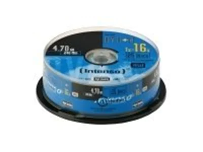 Intenso - 25 x DVD+R - 4.7 GB 16x - Spindel