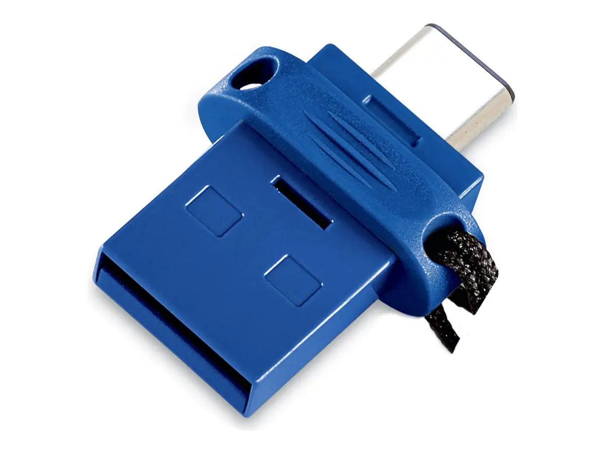 Verbatim Store 'n' Go Dual USB Drive Type-C - USB-Flash-Laufwerk - 64 GB - USB 3.0/USB Typ C