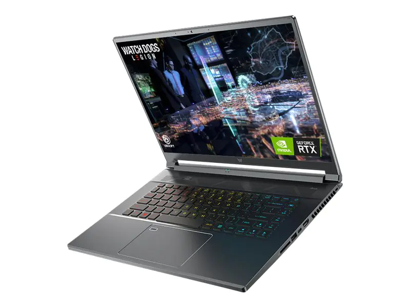 Acer Predator Triton 500 SE PT516-52s - Intel Core i7 12700H / 2.3 GHz - Win 11 Home - GF RTX 3080 Ti - 16 GB RAM - 1.024 TB SSD - 40.6 cm (16") IPS 2560 x 1600 (WQXGA) @ 240 Hz - 802.11a/b/g/n/ac/ax (Wi-Fi 6E) - Stahlgrau - kbd: Deutsch