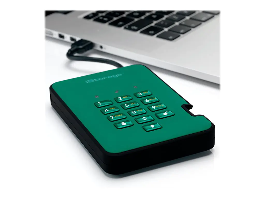 iStorage diskAshur² - SSD - verschlüsselt - 128 GB - extern (tragbar)