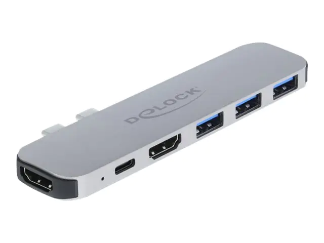 DeLOCK - Dockingstation - USB-C - HDMI - für Apple MacBook Pro (Anfang 2020, Ende 2016, Mitte 2017, Mitte 2018, Mitte 2019)