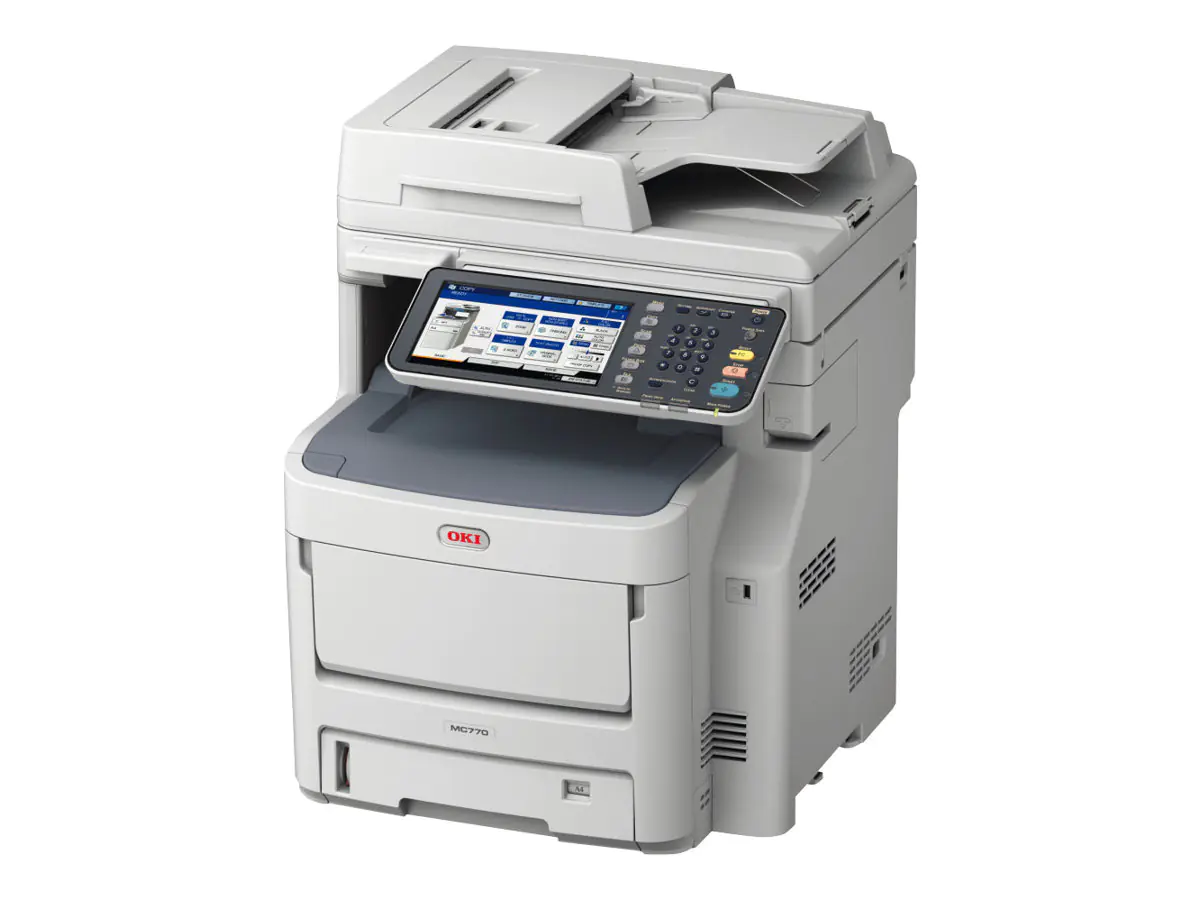 Oki MC770dnvfax - Multifunktionsdrucker - Farbe - LED - A4 (210 x 297 mm)