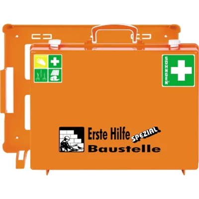 SÖHNGEN Verbandkasten Baustelle CD 0360101 DIN 13157 Wandhalterung or SÖHNGEN Verbandkasten Baustelle CD 0360101 DIN 13157 Wandhalterung or