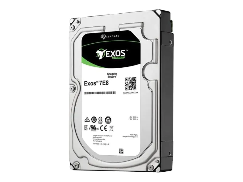 Seagate Exos 7E8 ST8000NM001A - Festplatte - 8 TB - intern - 3.5" (8.9 cm) - SAS 12Gb/s - 7200 rpm - Puffer: 256 MB