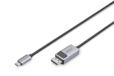 DIGITUS USB-C - DisplayPort Adapterkabel, 8K / 30 Hz DB-300334-020-S