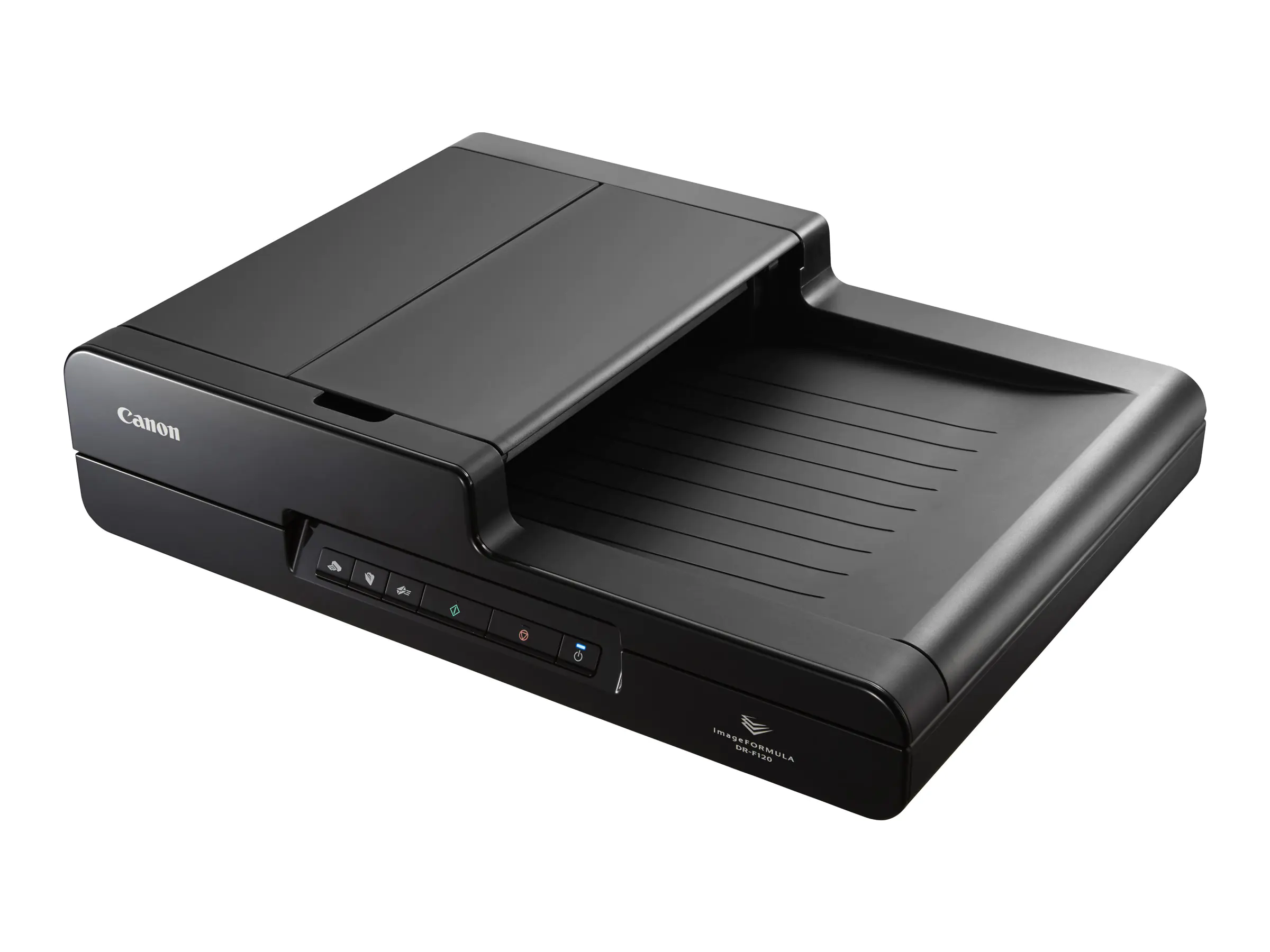 Canon imageFORMULA DR-F120 - Dokumentenscanner - CMOS / CIS - Duplex - Legal - 600 dpi x 600 dpi - bis zu 20 Seiten/Min. (einfarbig) / bis zu 10 Seiten/Min. (Farbe) - automatischer Dokumenteneinzug (50 Blätter) - bis zu 800 Scanvorgänge/Tag - USB 2.0 Canon imageFORMULA DR-F120 - Dokumentenscanner - CMOS / CIS - Duplex - Legal - 600 dpi x 600 dpi - bis zu 20 Seiten/Min. (einfarbig) / bis zu 10 Seiten/Min. (Farbe) - automatischer Dokumenteneinzug (50 Blätter) - bis zu 800 Scanvorgänge/Tag - USB 2.0