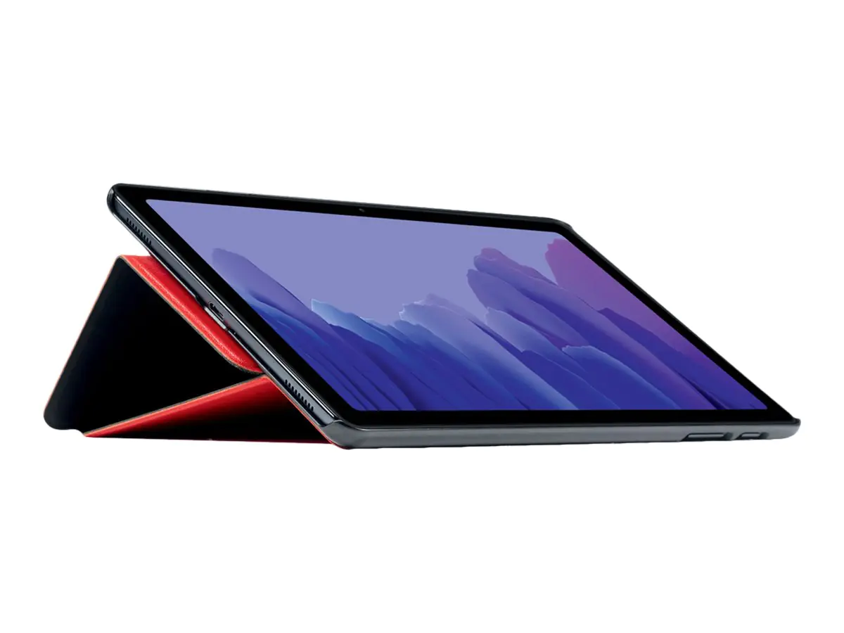 Mobilis Origine Folio - Flip-Hülle für Tablet - Kunstleder - Rot - 10.4" - für Samsung Galaxy Tab A7