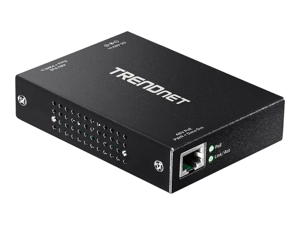 Trendnet TPE-E100 - Repeater - 1GbE - 10Base-T, 100Base-TX, 1000Base-T - RJ-45 / RJ-45 - bis zu 100 m
