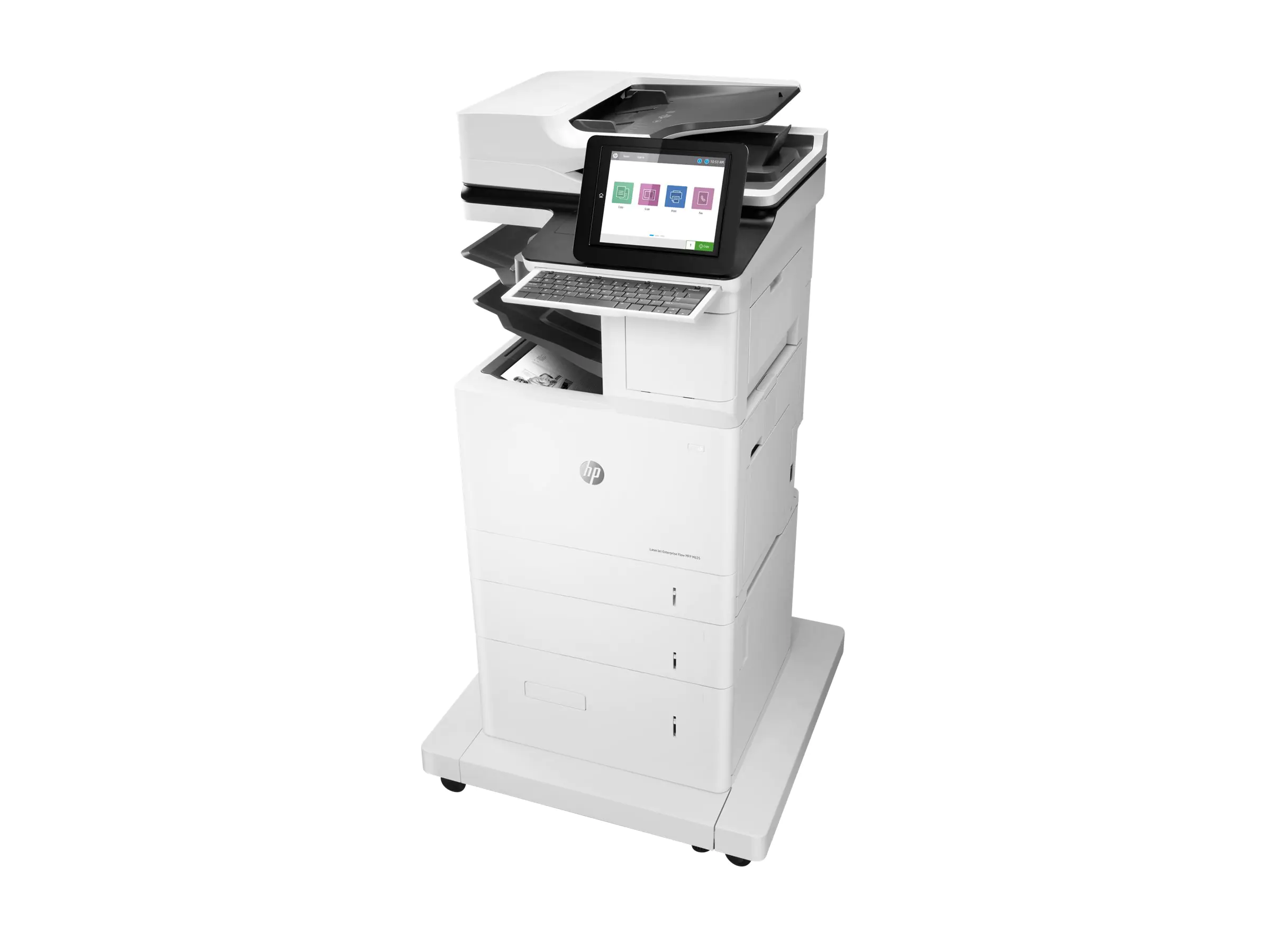HP LaserJet Enterprise Flow MFP M635z - Multifunktionsdrucker - s/w - Laser - 216 x 864 mm (Original) 7PS99A#B19