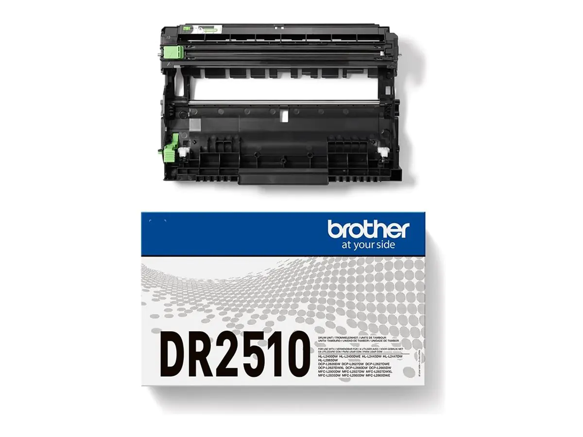 Brother DR2510 - Original - Box - Trommeleinheit - für Brother DCP-L2620, DCP-L2627, DCP-L2660, HL-L2447, MFC-L2800, MFC-L2827, MFC-L2860 Brother DR2510 - Original - Box - Trommeleinheit - für Brother DCP-L2620, DCP-L2627, DCP-L2660, HL-L2447, MFC-L2800, MFC-L2827, MFC-L2860