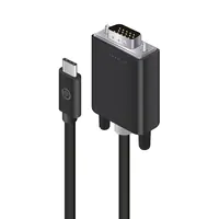 ALOGIC Elements Series - Externer Videoadapter - USB-C - VGA - Schwarz - retail