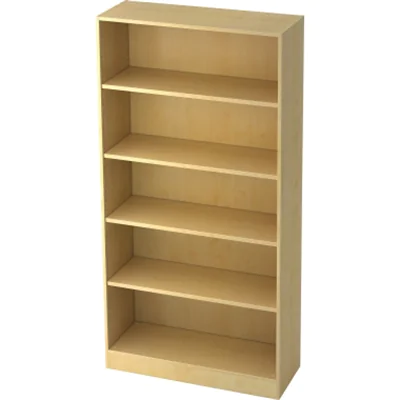 Hammerbacher Regal Solid V6400/3 5OH 100x40x200,4cm ahorn