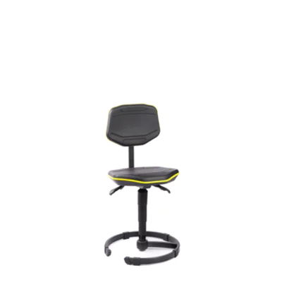 meychair Arbeitsdrehstuhl Pro+ W30 ca. 44,5-58,5cm Stahl schwarz/gelb meychair Arbeitsdrehstuhl Pro+ W30 ca. 44,5-58,5cm Stahl schwarz/gelb