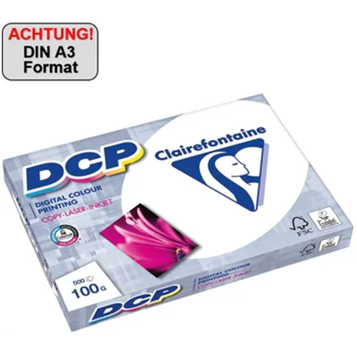 Clairefontaine Farblaserpapier DCP 1822C DIN A3 100g ws 500 Bl./Pack. Clairefontaine Farblaserpapier DCP 1822C DIN A3 100g ws 500 Bl./Pack.