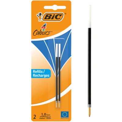 BIC Kugelschreibermine 4 Colours 931778 0,4mm blau 2 St./Pack. BIC Kugelschreibermine 4 Colours 931778 0,4mm blau 2 St./Pack.