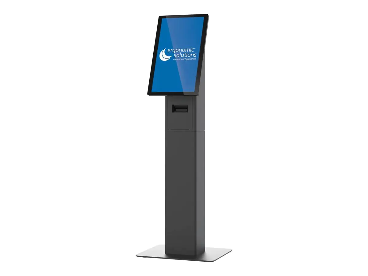 Ergonomic Solutions Montagekomponente (Kiosk -Ständer) - für Flachbildschirm - Mini - Metall -