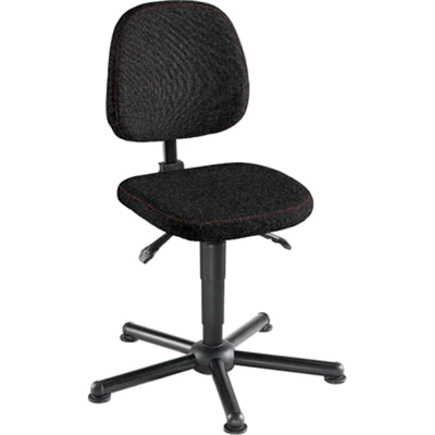 meychair Arbeitsdrehstuhl Workster Pro W19 XXL ca. 51-65cm Stahl, pulverbeschichtet schwarz