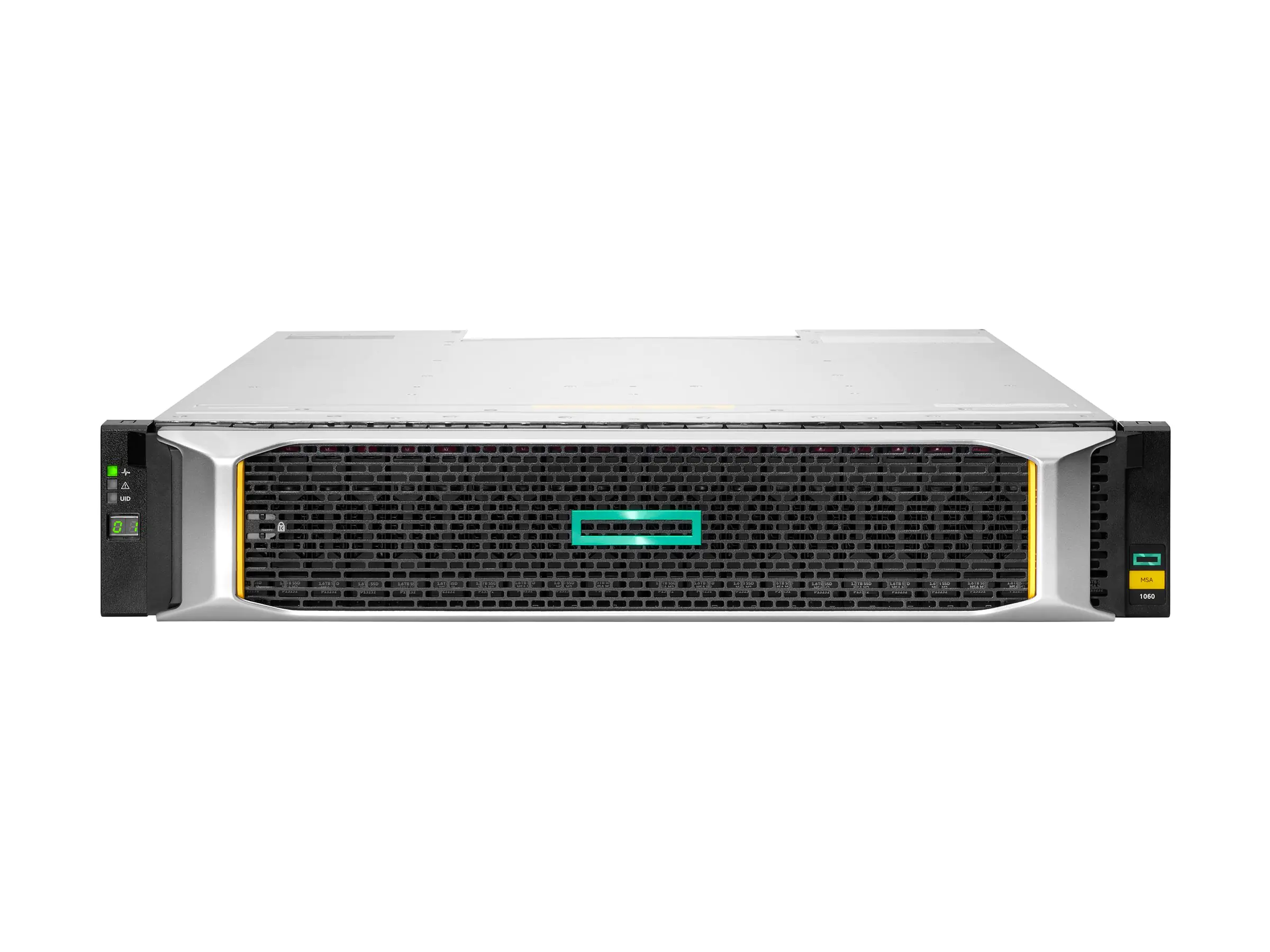 HPE Modular Smart Array 1060 12Gb SAS SFF Storage - Festplatten-Array - 0 TB - 24 Schächte (SAS-3) - SAS 12Gb/s (extern) - Rack - einbaufähig - 2U