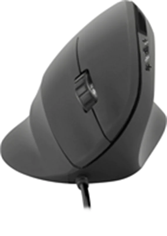 SPEEDLINK PIAVO, Rechts, Vertikale Ausführung, Optisch, USB Typ-A, 2400 DPI, Schwarz SL-610019-RRBK