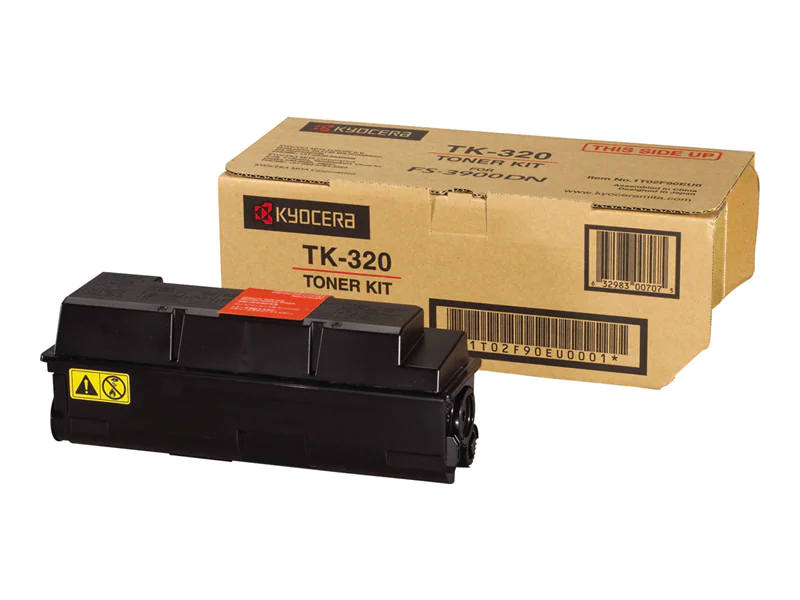 Kyocera TK 320 - Schwarz - Tonersatz 1T02F90EUC