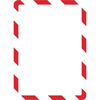 Tarifold Magnetrahmen Safety Line 194973 DIN A4 PVC rt/ws 2 St./Pack.