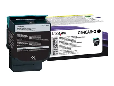 Lexmark - Schwarz - Original - Tonerpatrone LCCP, LRP - für Lexmark C540, C543, C544, C546, X543, X544, X546, X548