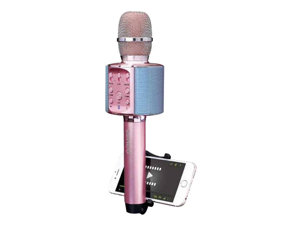 Lenco BMC-090 - Tragbares Karaoke-System - pink