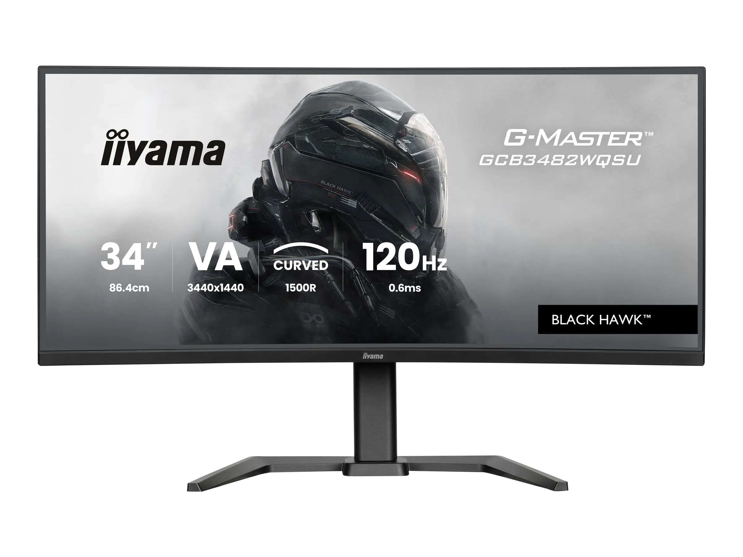Iiyama TFT GCB3482WQSU VA 34'' - Flachbildschirm (TFT/LCD) - 86,4 cm