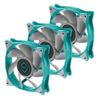 Iceberg Thermal IceGale Xtra - Gehäuselüfter - 120 mm - teal (Packung mit 3)