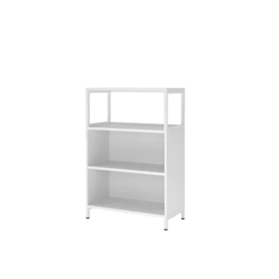 Hammerbacher Regal FlexWall 800 x 1.180 x 400 mm (B x H x T) 28kg Holz weiß