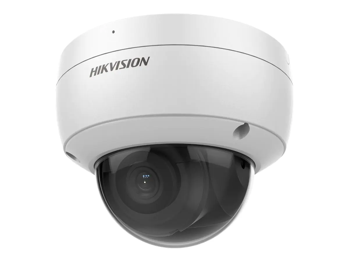 Hikvision Pro Series (All) DS-2CD2183G2-IU - Netzwerk-Überwachungskamera - Kuppel - staubdicht/wasserdicht/vandalismusresistent - Farbe (Tag&Nacht) - 8 MP - 3840 x 2160 - M12-Anschluss - feste Irisblende - feste Brennweite - Audio - LAN 10/100 - MJPEG, H.