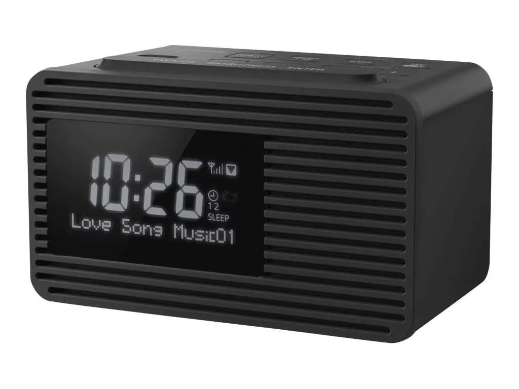 Panasonic RC-D8 - Radiouhr - Schwarz RC-D8EG-K