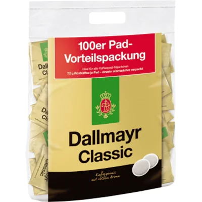 Dallmayr Kaffeepad Classic 145000000 100 St./Pack. Dallmayr Kaffeepad Classic 145000000 100 St./Pack.