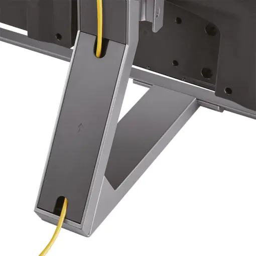 Hagor HA - Aufstellung - für LCD-Display - Silber - Bildschirmgröße: 81-140 cm (32"-55") - Montageschnittstelle: bis zu 400 x 400 mm - Tischmontage