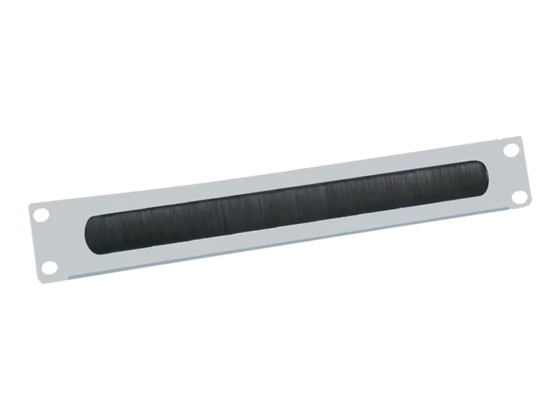 VALUE Rack-Blende mit Bürste für Kabeldurchführung - Hellgrau, RAL 7035 - 2U - 48.3 cm (19") 26.99.0314